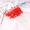 Acrylic trigeminal droplet candlestick accessories bride flower skewers DIY flower ring crown jewelry plastic accessories