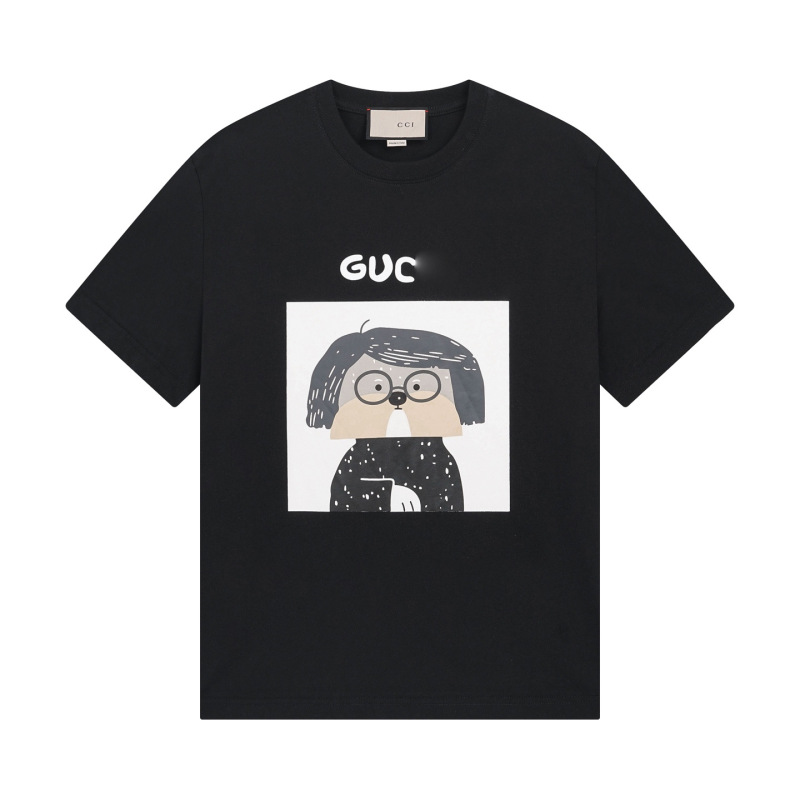 GU クロスボーダー ハイバージョン 25SS 新しい楽しいシリーズ 男女兼用の多用途プリント半袖 T シャツ|undefined