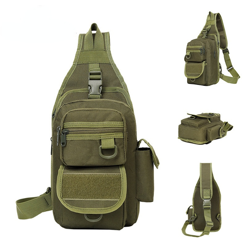 Pechera Táctica de Camuflaje de Nylon, Impermeable, para Deportes al Aire Libre