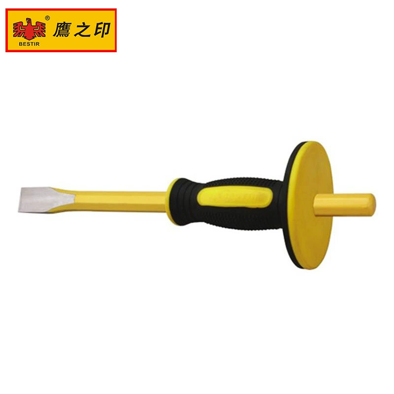 Резиновая ручка Eagle's Seal, восьмиугольное стальное плоское зубило, зубило для кладки, механическое обслуживание, обработка, зубило для установщика, зубило из хромованадиевой стали
