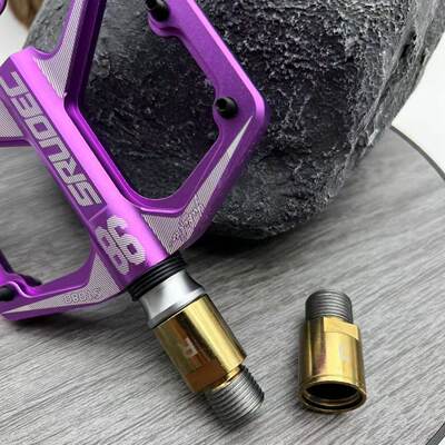 自転車ペダル延長器 アルミチタン製 クランク拡張  詳細画像