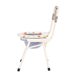 Manufacturer wholesale height adjustable toilet chair for pregnant women, toilet seat chair, aluminum alloy, foldable toilet for elderly and disabled