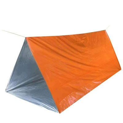 Outdoor First Aid Tent Emergency Rescue Tent Portable Orange Thermal Insulation Shelter Disaster Relief Tent Cross-Border Wholesale (Avtomobil dam çadırları) - orange-tent-adult