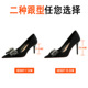 18249-AH3 Wind Light Luxury Banquet Women's Shoes High Heels, Thin Heels, Shallow Mouth Pointed Rhinestone Bow Tie Single Shoes for Women