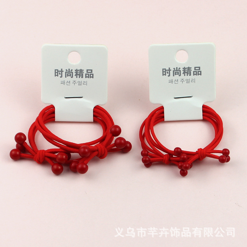 Festive hair rope