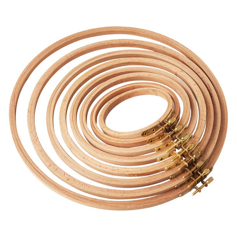 Оптовая Продажа с фабрики вышивка из бука ручная вышивка DIY тыкая Вышивка Инструменты Нескользящие экспорт бук Вышивка ремесла