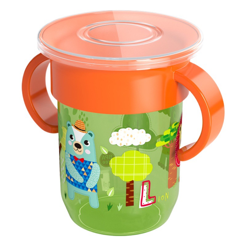 360 grados a prueba de fugas taza mágica taza de bebida para bebés bebé anti-estrangulamiento bebida entrenamiento taza niños bebiendo taza