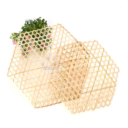 Pot weave manual weave Dazhu Mat bamboo steaming pad Hexapod steamer