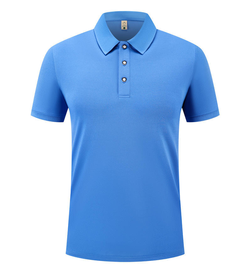 BSCI polo transpirable ropa de trabajo impresión de seda de hielo camiseta de manga corta con logotipo bordado camisa publicitaria solapa