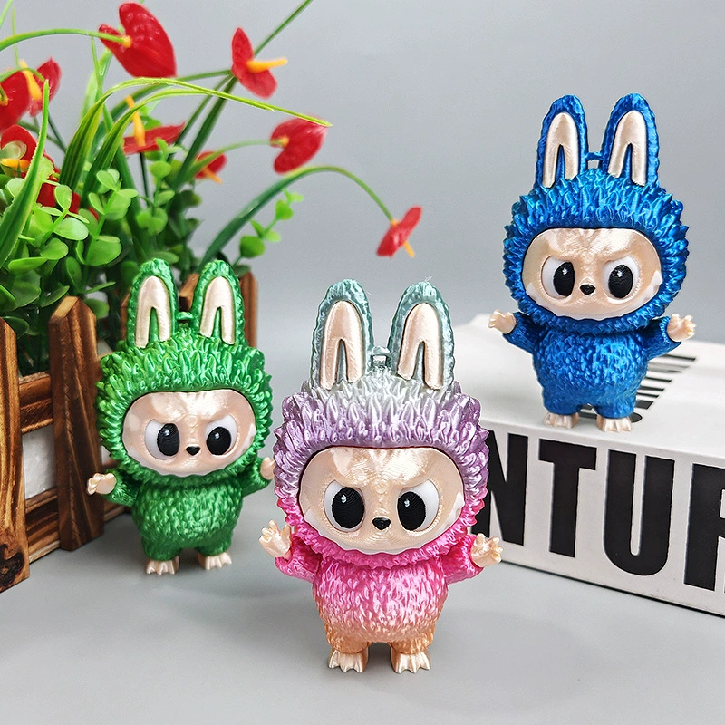Дропшиппинг 3D-печатных трендовых популярных кукол-фигурок аниме Labubu для ларьков