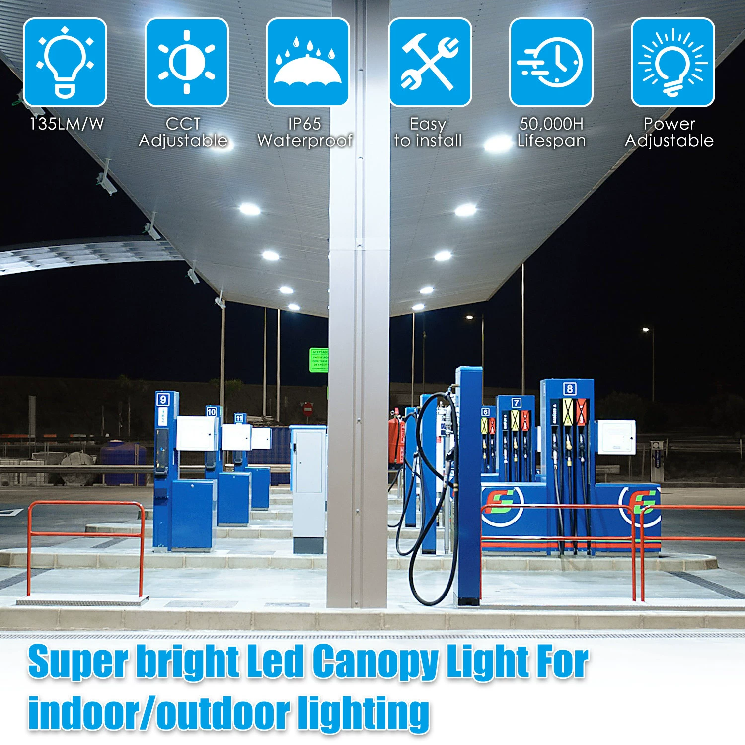 LED промышленный прожектор, 60W, 100W, 150W