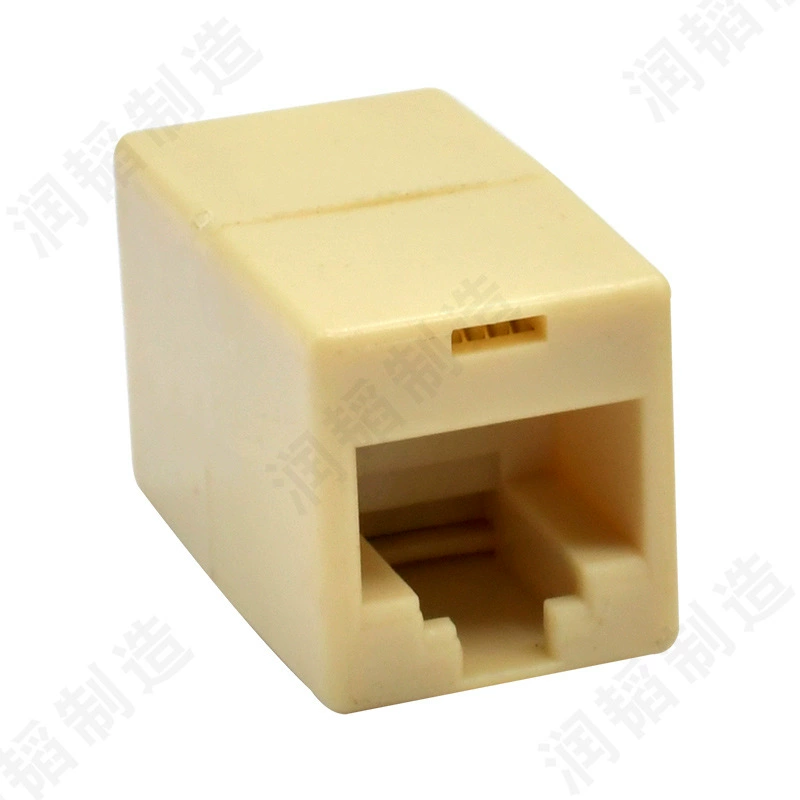 [Оптовая прямого провода сетевой кабель соединитель штырь RJ45 гигабитный экранированный двойной коннектор]