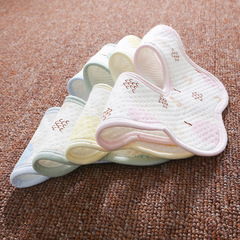 Baby pure cotton bib, baby drool cloth, newborn waterproof 360-degree rotating cute bib, baby milk spit cloth