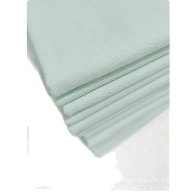 Хлопковая трикотажная пряжа с чистым хлопком односторонняя 32-стоп 26-стоп 21-стоп готовая вязанная ткань одежда футболка весна и лето