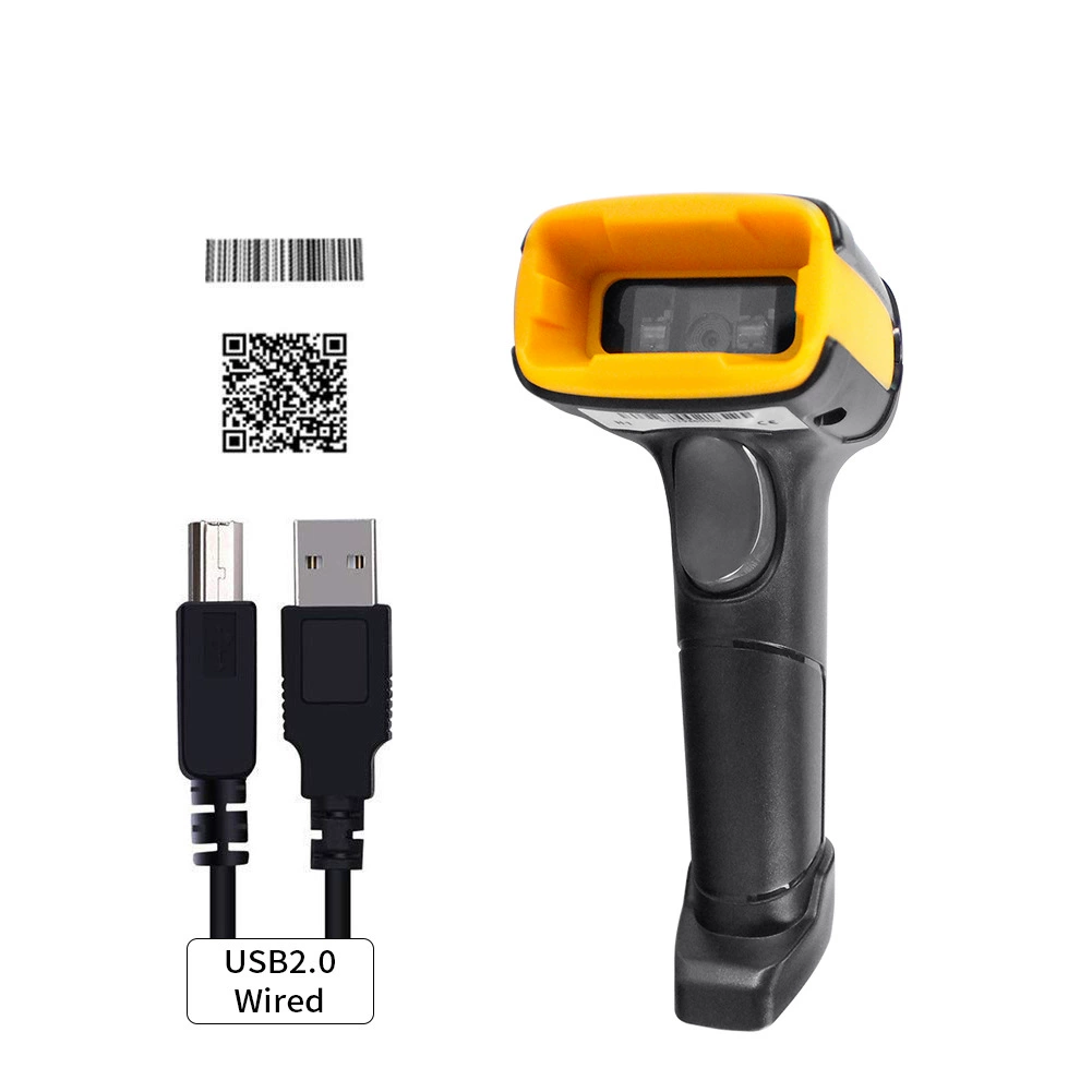 NT1680SW QR code scanner gun express single QR code 2.4G 2D wireless code scanner Russia