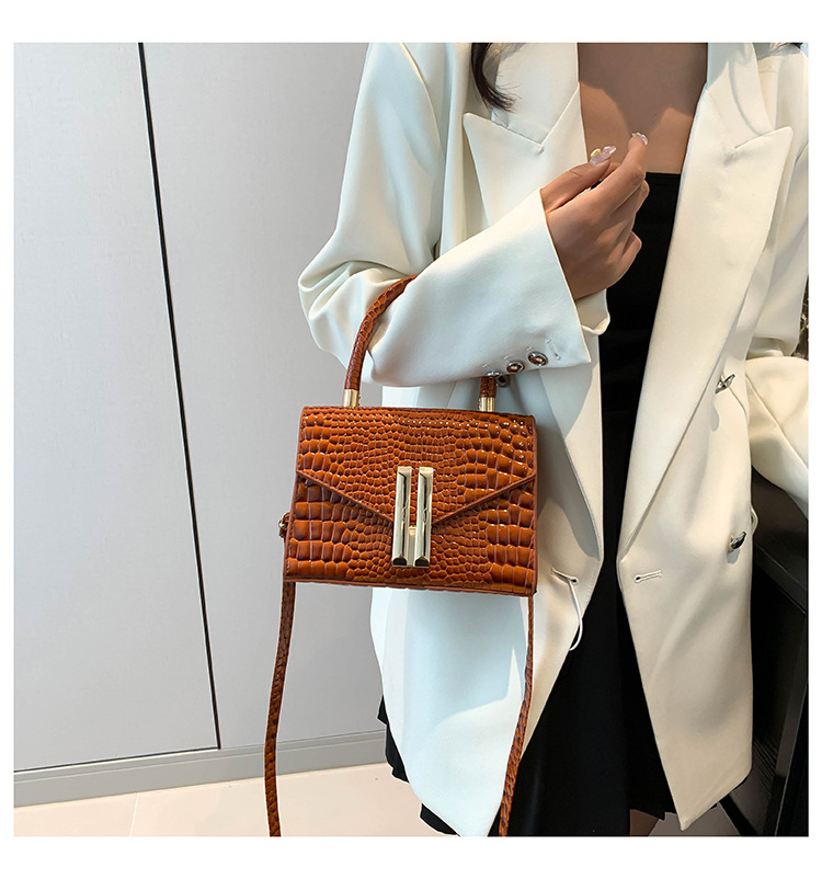 Bellissima, personalizzata, alla moda, borsa a tracolla singola lucida e alla moda da donna, modello 2024, casual e_voghion.com