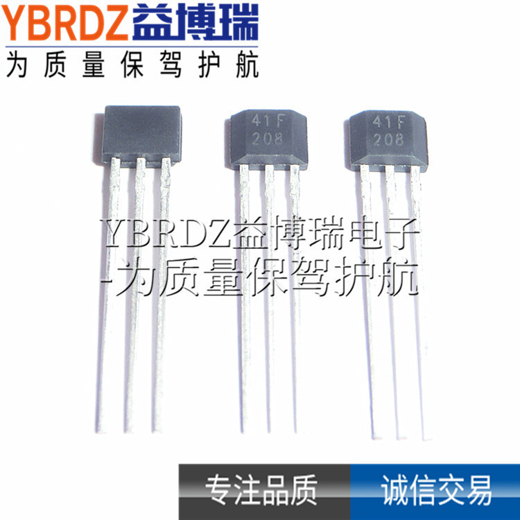 New HAL41F AR41F FS41F S41 In-line TO-92S Bipolar Latch Hall Switch Chip New HAL41F AR41F FS41F S41 In-line TO-92S Bipolar Latch Hall Switch Chip