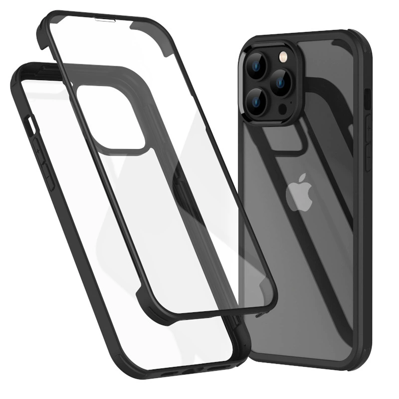 Apple, compatible double-sided phone case, glass protective case, iPhone 13, iphone