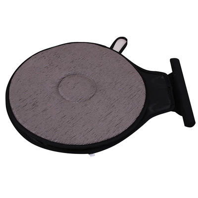 360 ° Rotating Car Seat: Multi-function pad - single-ring-gray