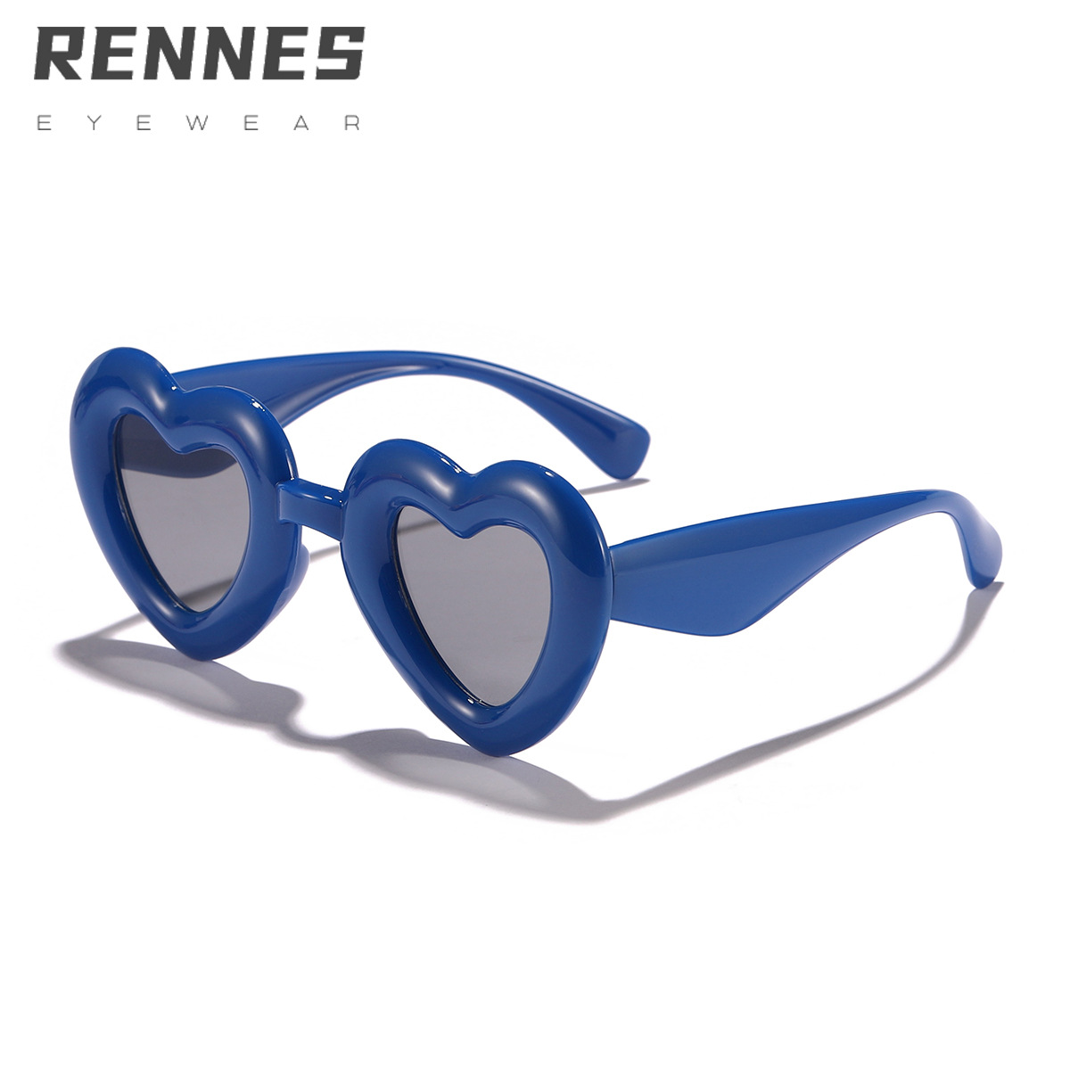 INS estilo nuevo de moda para niños amor moderno retro gafas de sol anti-UV400