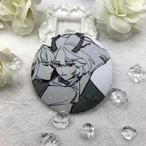 SKY Light Encounter peripheral fan club Chi Oyster Mushroom badge White Bird Dragon Bone Wizard anime peripheral tinplate brooch