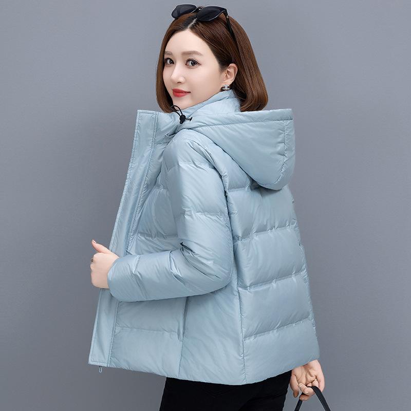 Women's High-End Stylish Short down Jacket 2026 Winter New Lightweight Warm Duck down Coat for Petite Figures