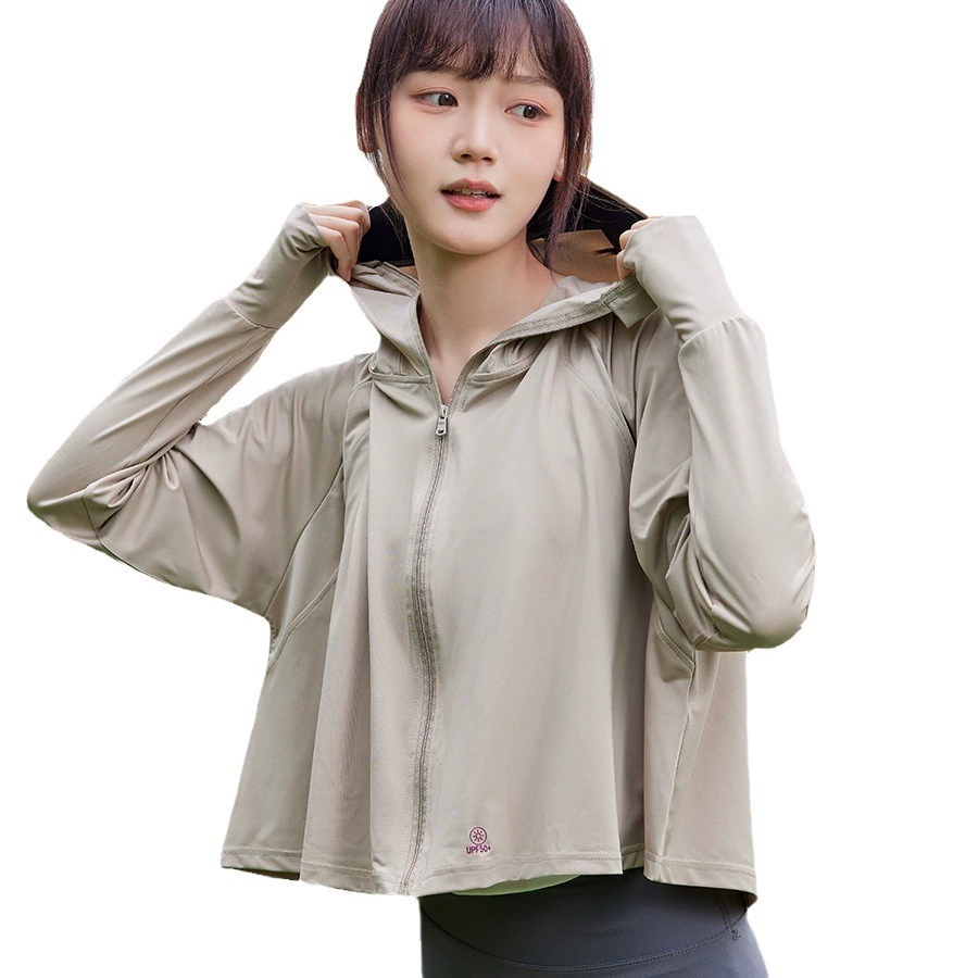 Солнцезащитное шелковое trench coat, защита от UV, легкий, один размер