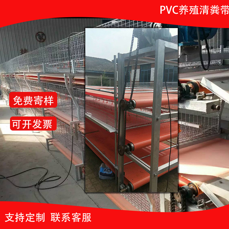加工PVC刀刮布养殖设备输送带鸡粪清粪传送带刀刮布