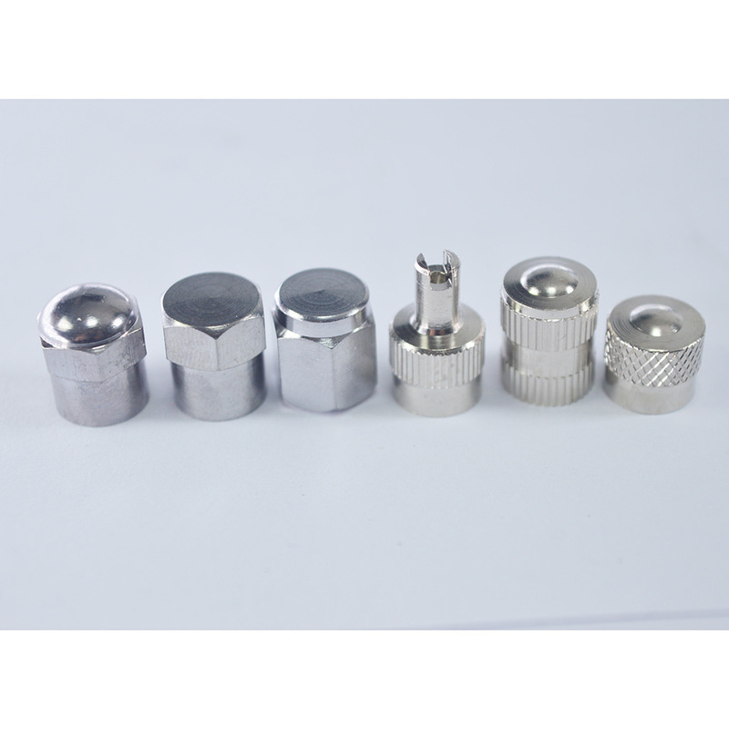 Copper Valve Cap Hexagonal Valve Cap Car Tire Valve Cap Tool Cap