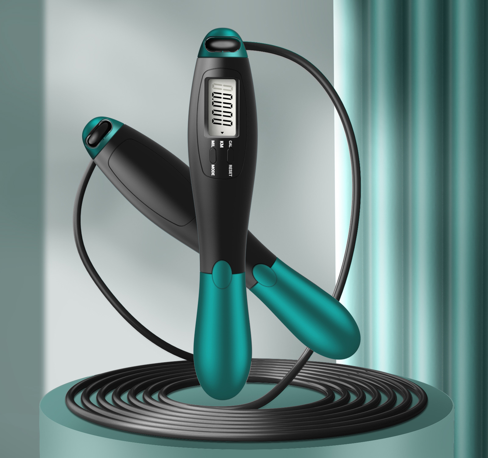 Counting wire rope [black-blue]]