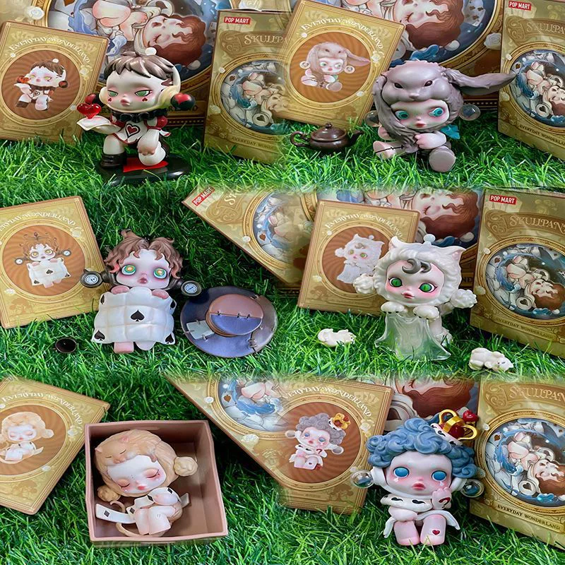 [Must Hidden Fund] Блок Popmart Skullpanda Normal Blind Blind Motherland Edition