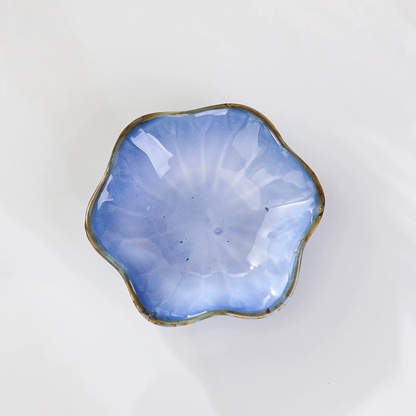 Lotus Leaf Disc-Emerald Blue