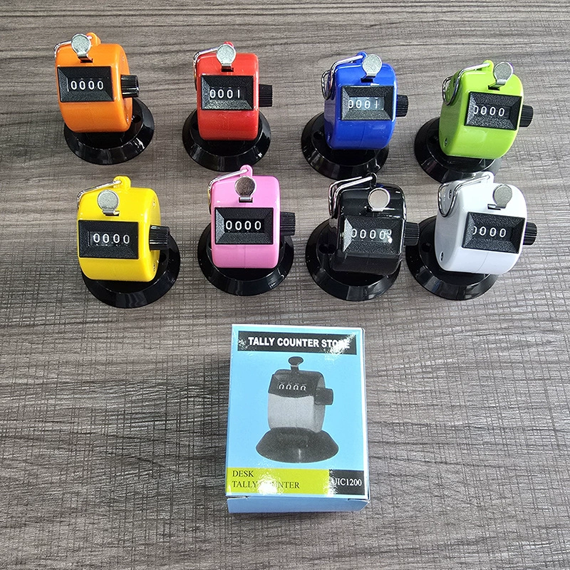 Jinghui 4-значная ручная настольная база со счетчиком конфет, механическая станция пассажиропотока, точки стыковки