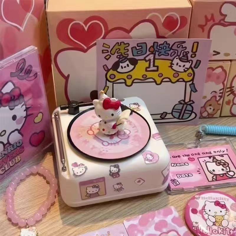 ハローキティ レトロ Bluetooth スピーカー 小型 新しい KT 猫オーディオ 誕生日プレゼント 女の子の親友へ|undefined