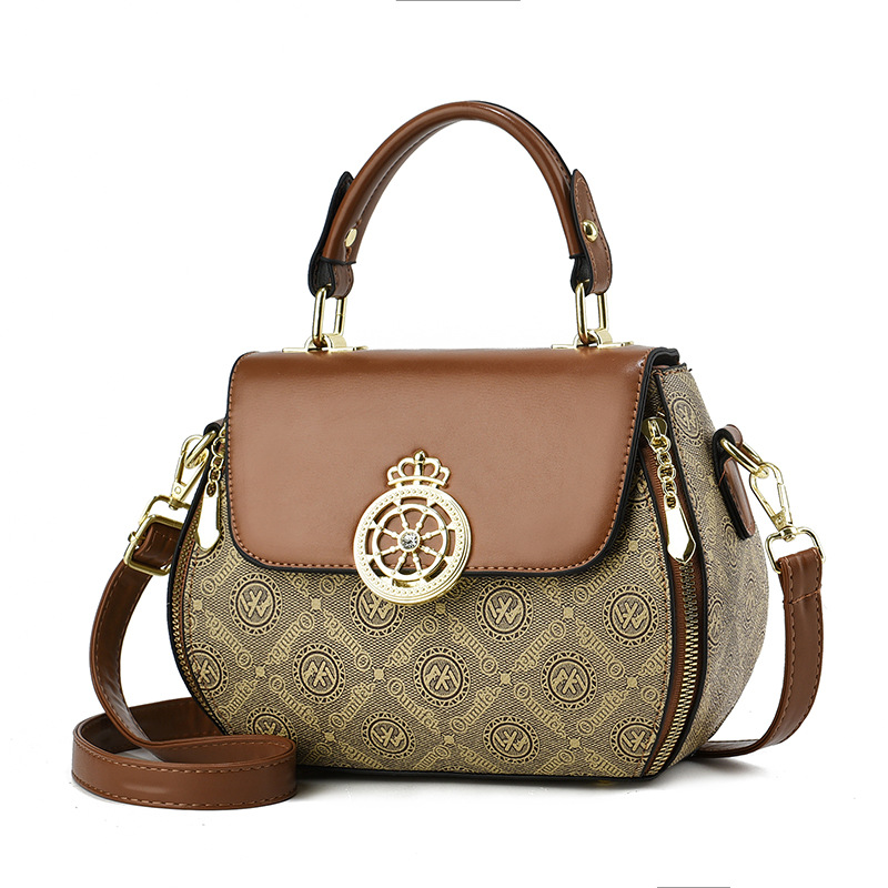 Regalo de hombro nuevo bolso de mujer de gran capacidad 2025 fábrica de comercio exterior de moda bolso de hombro universal