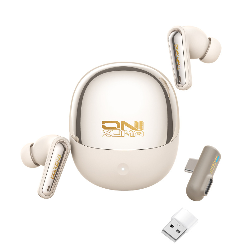 国境を越えた新しい ONIKUMA OWS 完全ワイヤレス Bluetooth ヘッドセット TWS ノイズリダクション高品質 5.3 インイヤーヘッドフォン|undefined