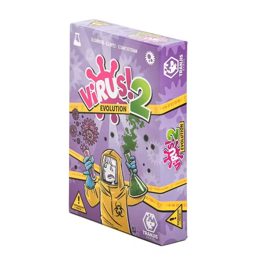 Virus! Grenzüberschreitender Außenhandel Spanisch Englisch Version - Tischspiel Infektions-Spaßparty-Kartenspiel