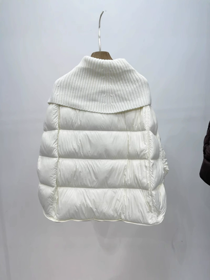 Winter fashionable knitted down jacket, 2024 years