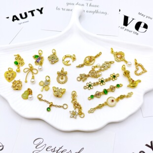 18K��ɫɳ��쉋���� ���ĺ����Y�G����DIY����ִ������L�