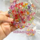 Plastic Ice Skin Ice Block Noisy Ball Pinch Music Decompression Toy Hand-made Ball White Moonlight Pinch Music Vent Beads