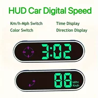 Трансграничный V11 Горячая распродажа Красочный автомобильный монитор HUD все в одном KMH/MPH переключаемый дисплей скорости автомобиля