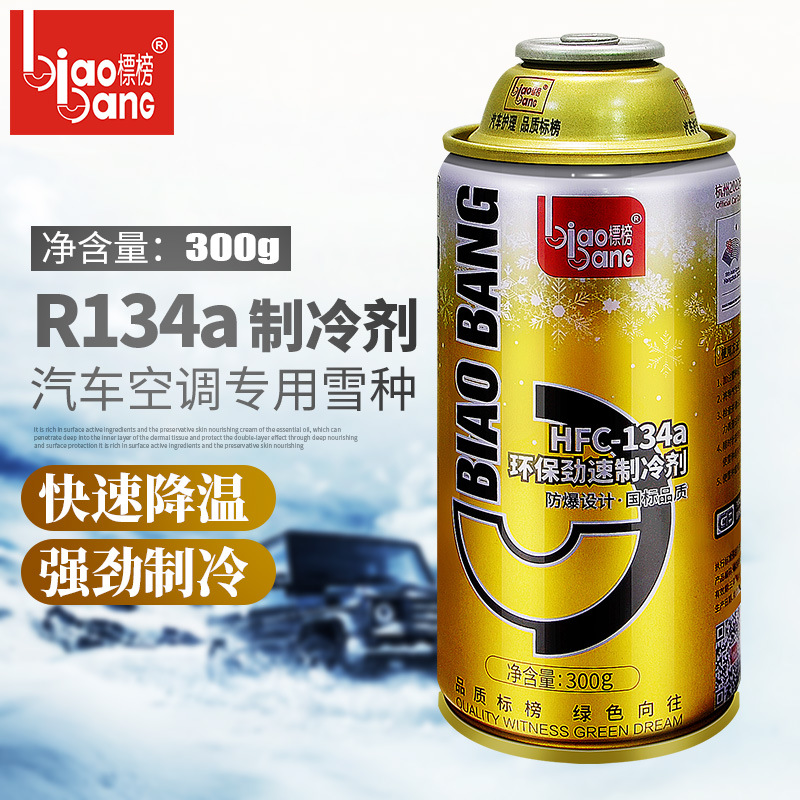 Brand R134a environmental refrigerant car air conditioning special coolant fluorine-free refrigerant summer supplies 300G
