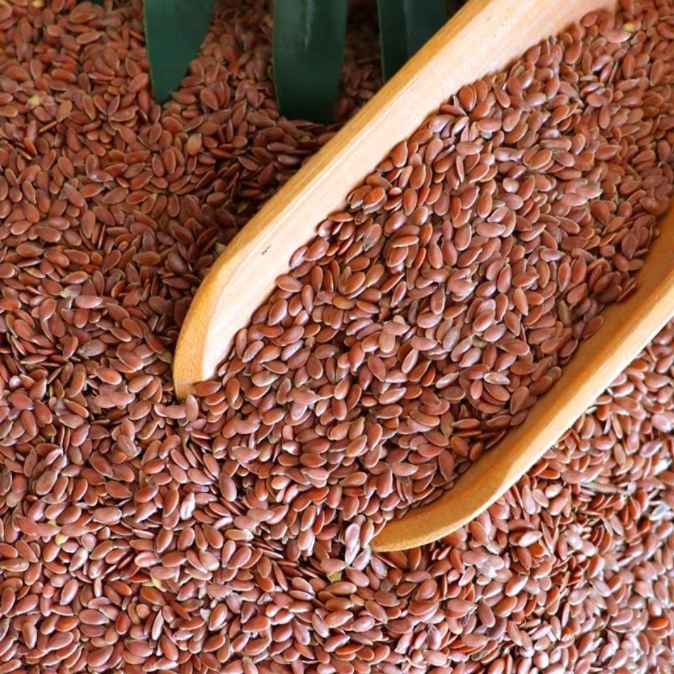 Flax Seed Ya Ma Zi 亚麻籽 Dried Linseed Whole Seeds 100g for Tea Soup and Culinary Use overview