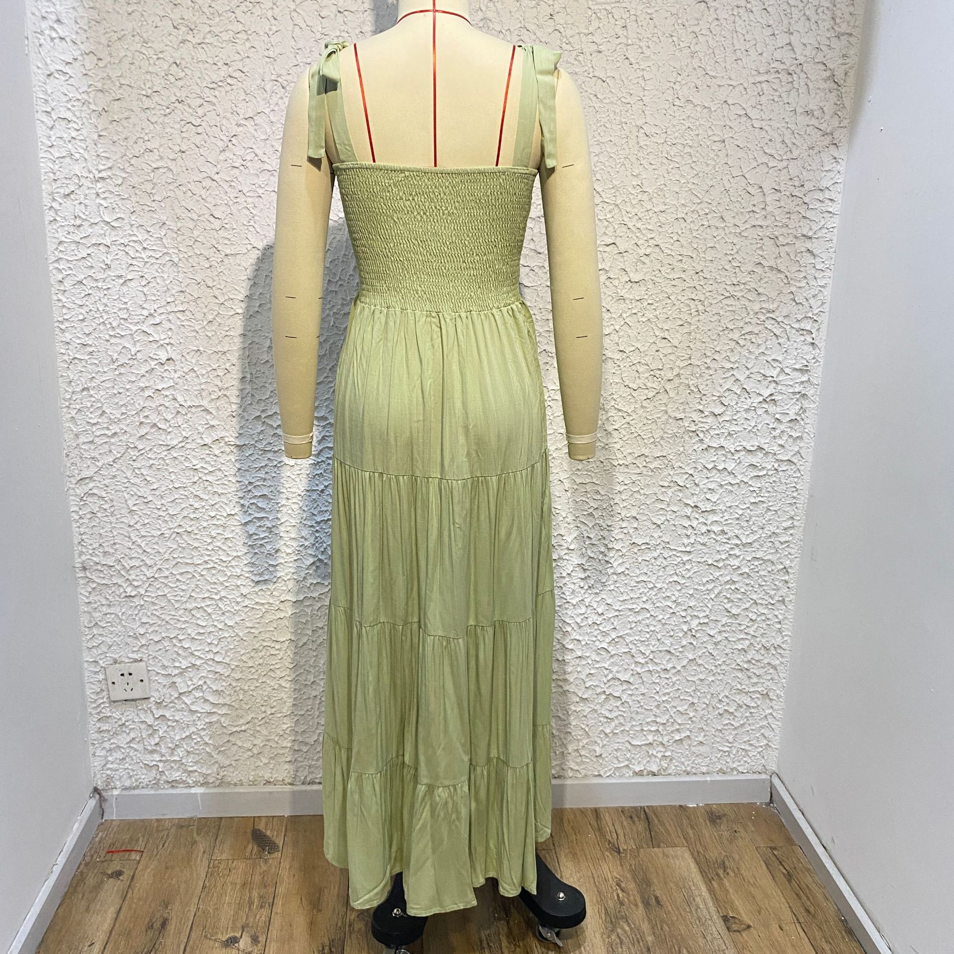 Women's Regular Dress Elegant Strap Sleeveless Printing Polka Dots Maxi Long Dress Daily display picture 95