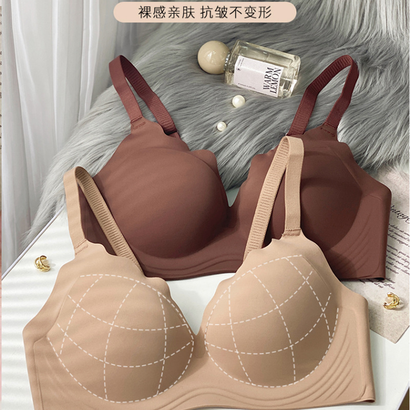 Underwear, push up bra, wireless bra, supporting bra top