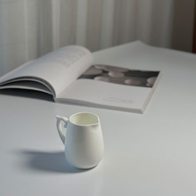 澳式骨瓷小奶罐白色ins陶瓷小奶缸欧式奶壶牛奶奶泡杯咖啡奶盅