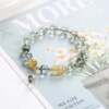 Ghost brand fashionable crystal bracelet, simple and elegant design, 18 carat, wholesale