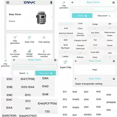 Id8A Id47, Repair kit