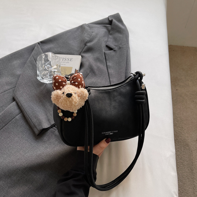 Bolsa de brazo de moda retro para mujeres 2026 primavera nueva simple diaria bolsa de bolsas de bolsillo de alto valor coreano hombro único