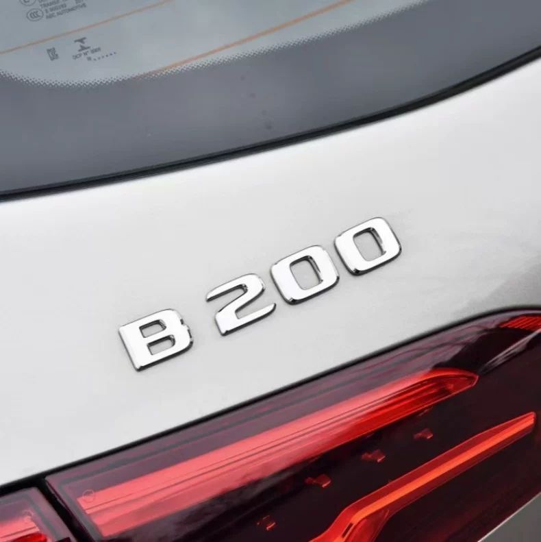 New Mercedes-Benz B-Class B180 B200 B220 B250 B260 modified rear emblem, lettering, and displacement badge